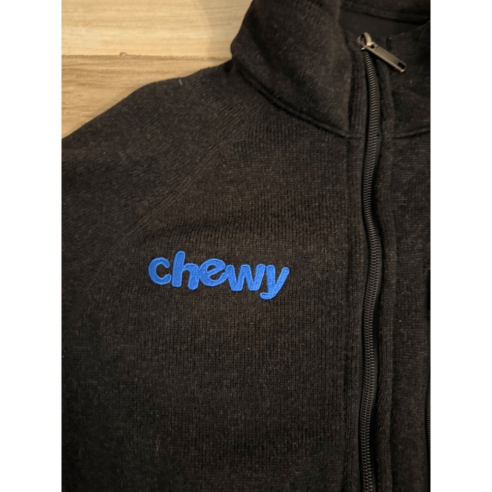 Patagonia Better Sweater Full Zip Fleece Jacket Mens Small Black Chewy Logo - Picture 4 of 9